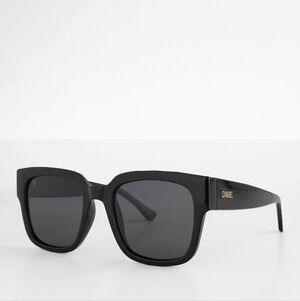 Dime Brea Polarized Sunglasses in Black
